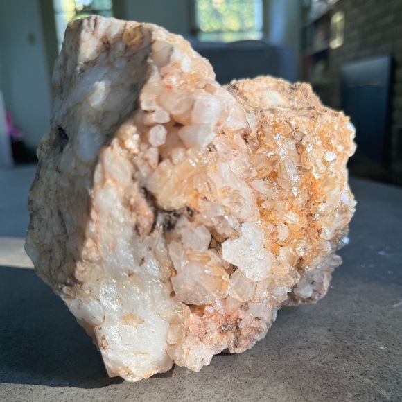 Large Arkansas Raw Quartz Crystal Cluster 6lbs! - Picture 9 of 9